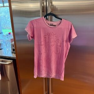 Freecity Pink Graphic T-Shirt New without tags